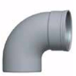 PVC CR4 COUDE 90Ã¸ 250 MF