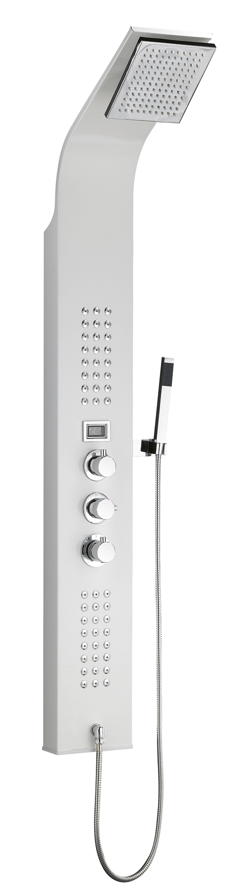 MTK COLONNE DOUCHE INOX BLANC