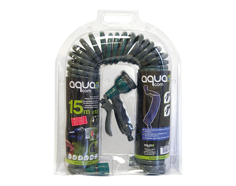 COMECAP TUYAU SPIRAL+PISTOLET