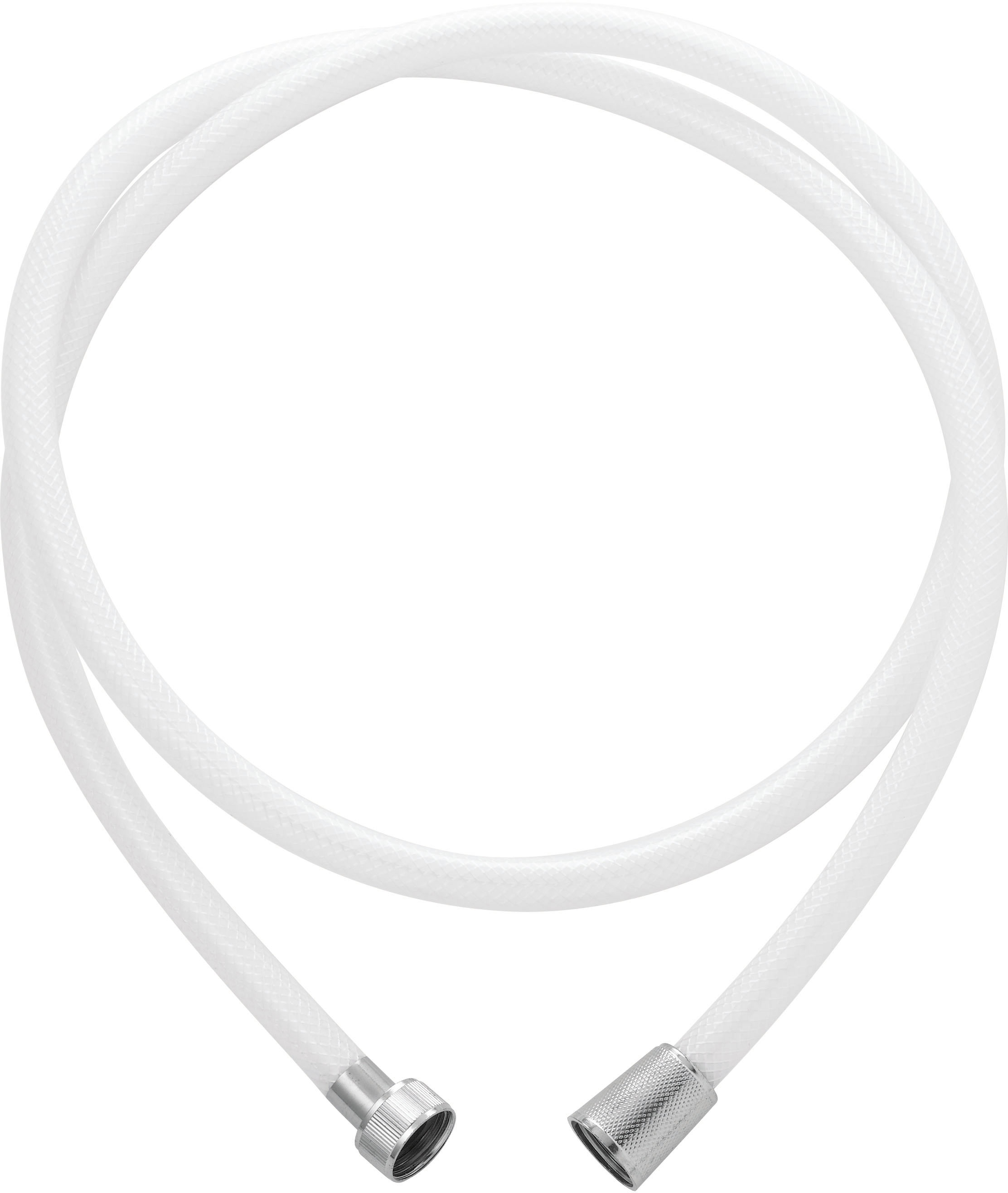 FLEXIBLE PVC LISSE 1,5 M BLANC