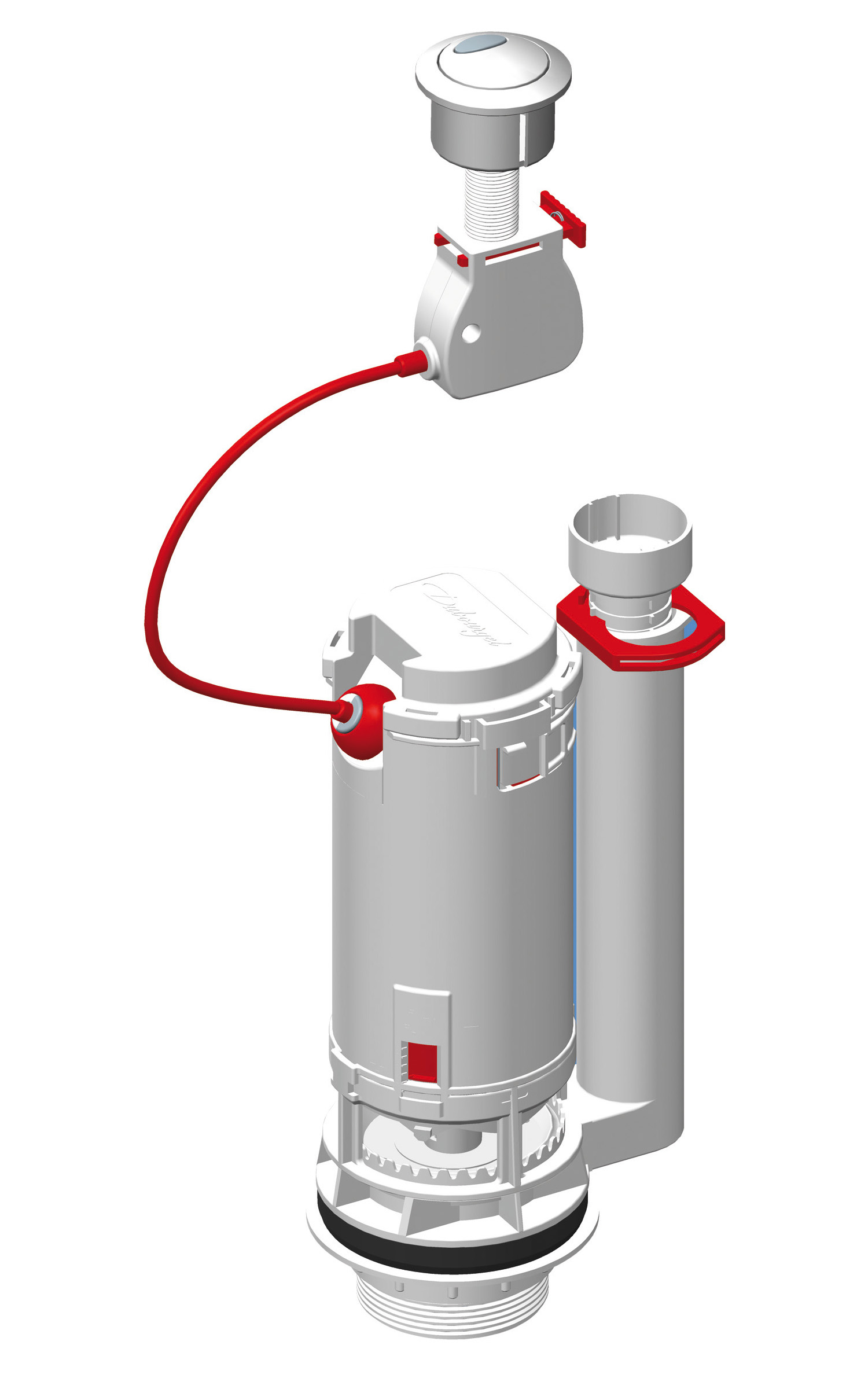 MECANISME 3/6L DUALTECH BOITE