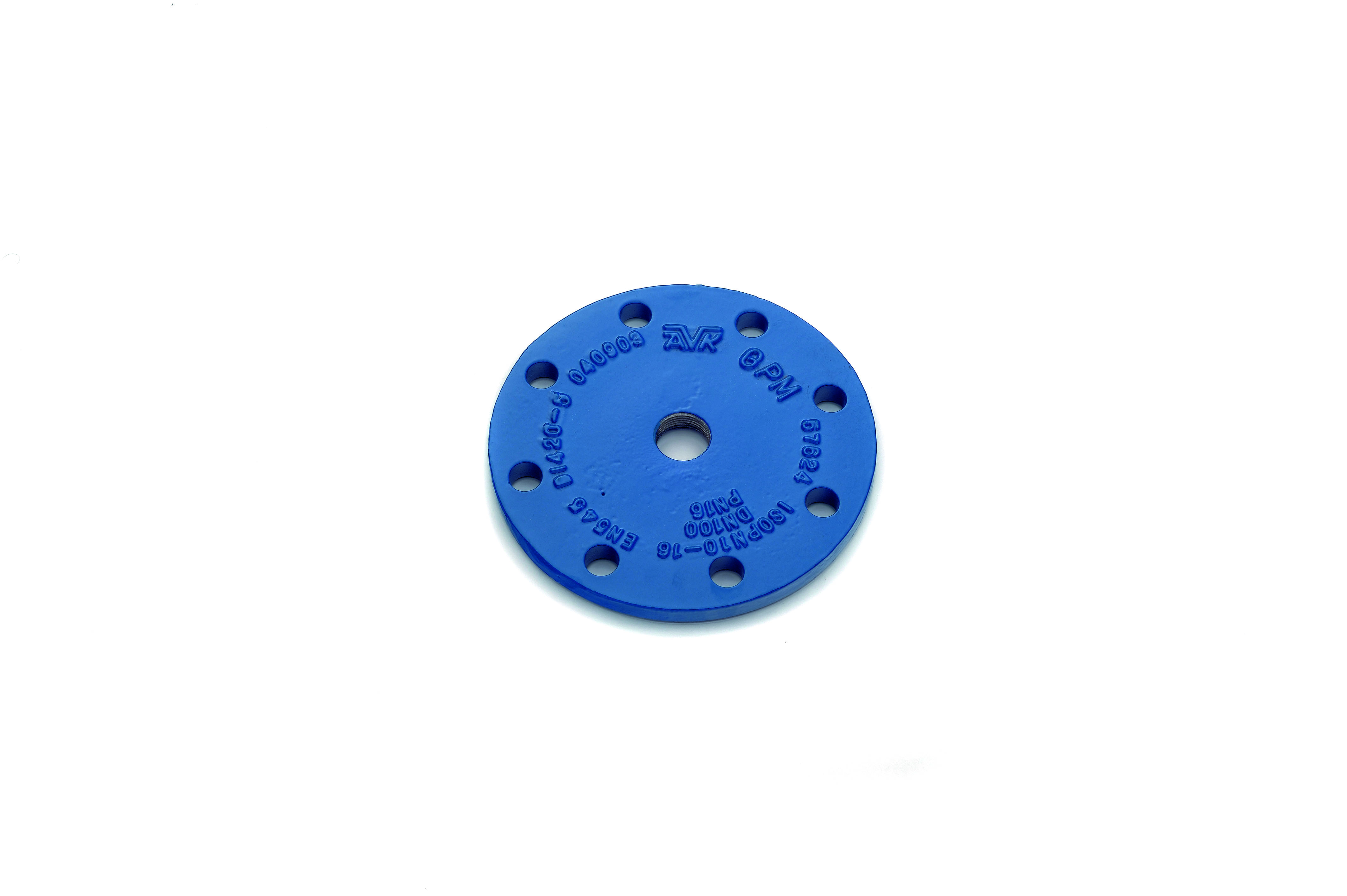 FTE PLAQUE  TARAUD. GB   DN250