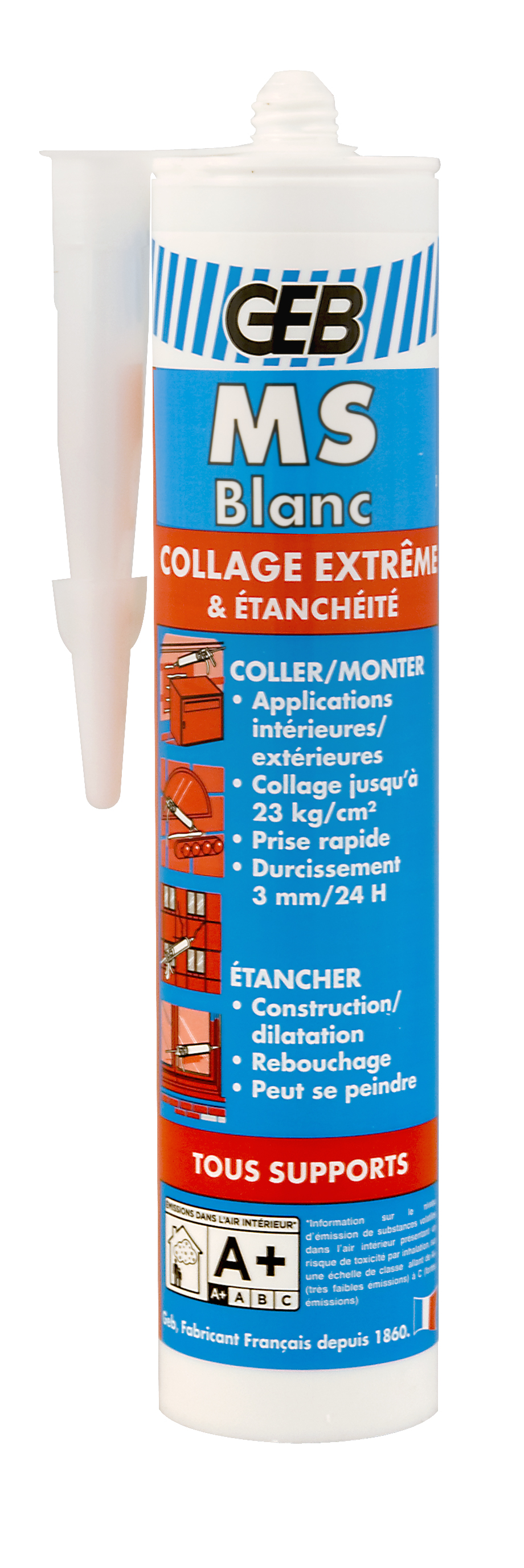 GEB MS COLLE ET JOINT BLANC