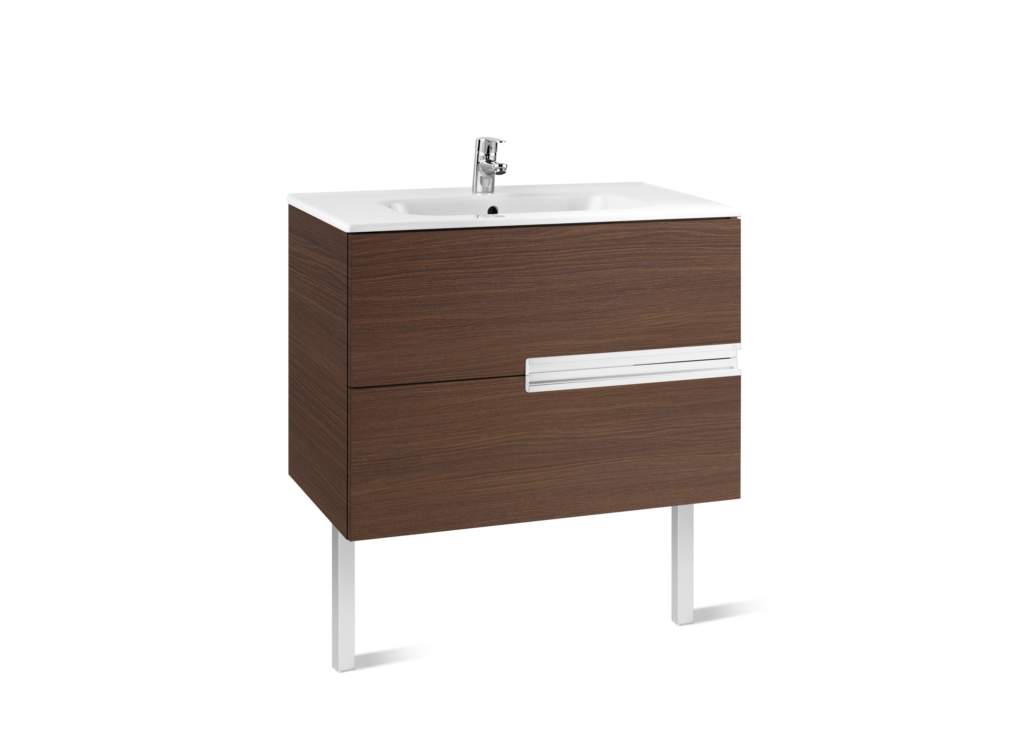 VICTORIA-N 80 2 TIROIRS WENGE