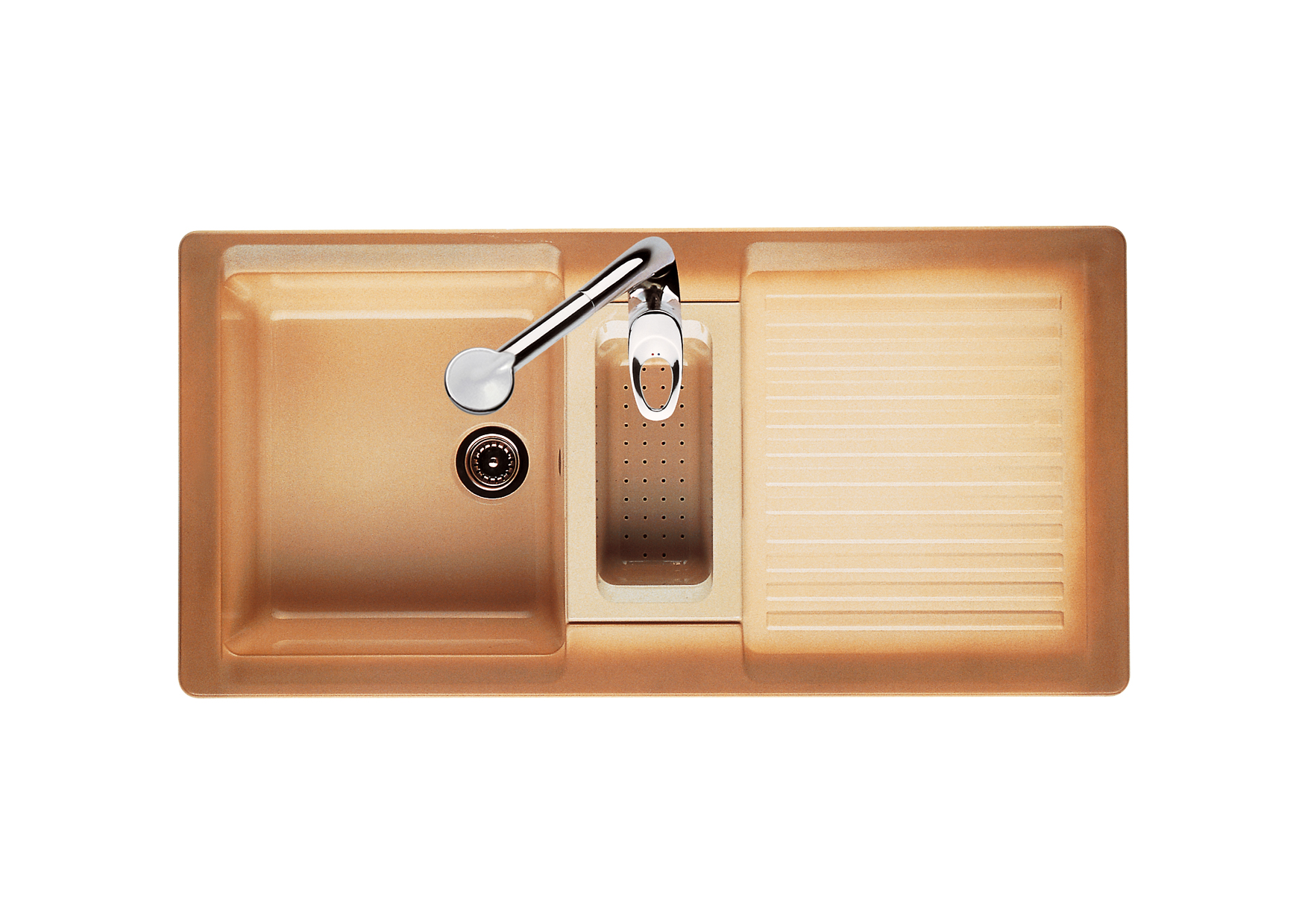 EVIER CHEF 1 BLANC 1C+E