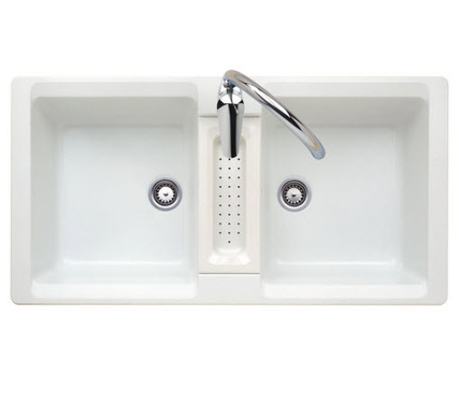 EVIER ROCA CHEF2 94X49 MERINGE