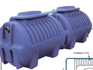 SEPARATEUR HYDROCARBURES POLY +FILTRE CO