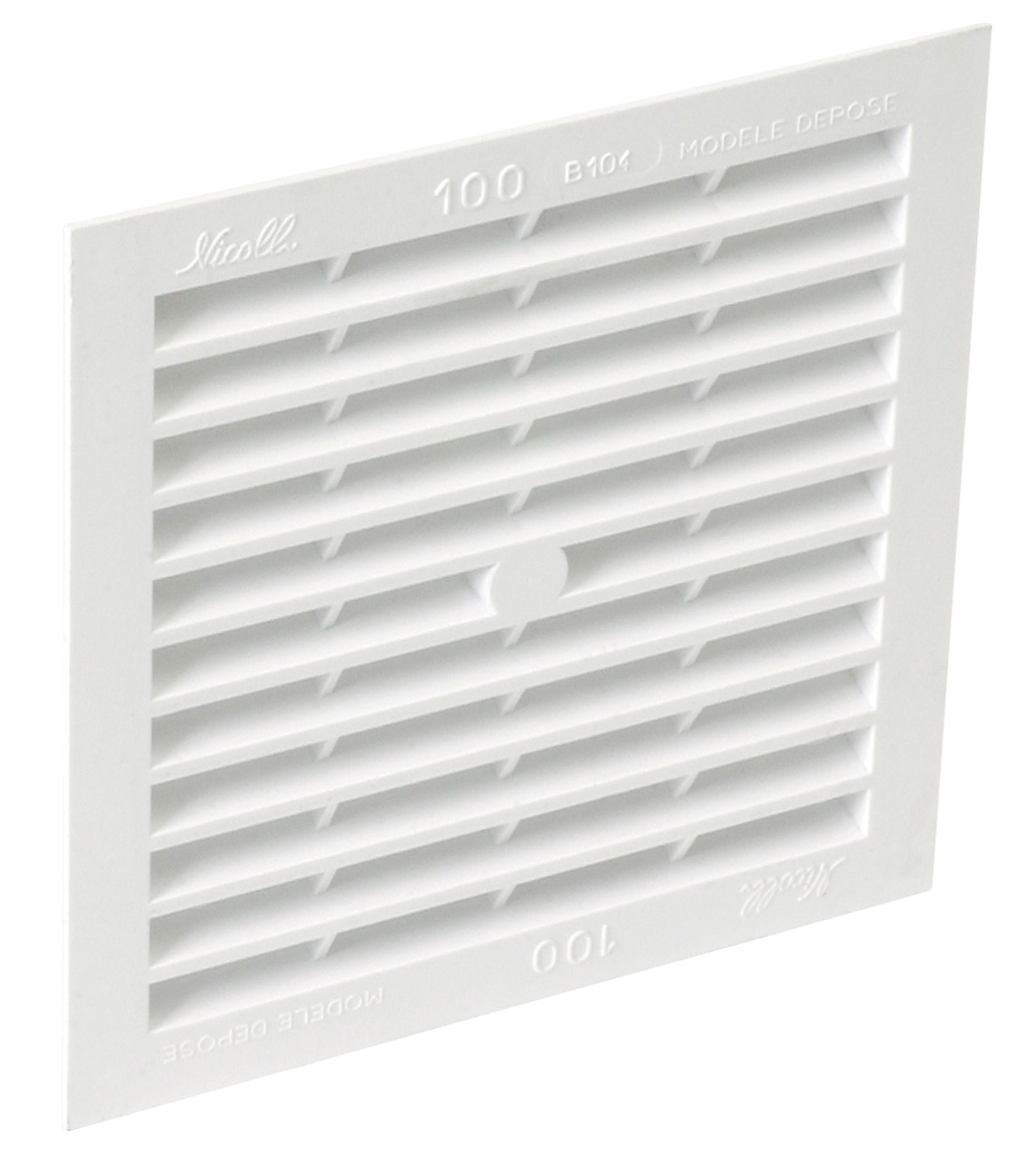 GRILLE CARREE BLC 100 (154X154