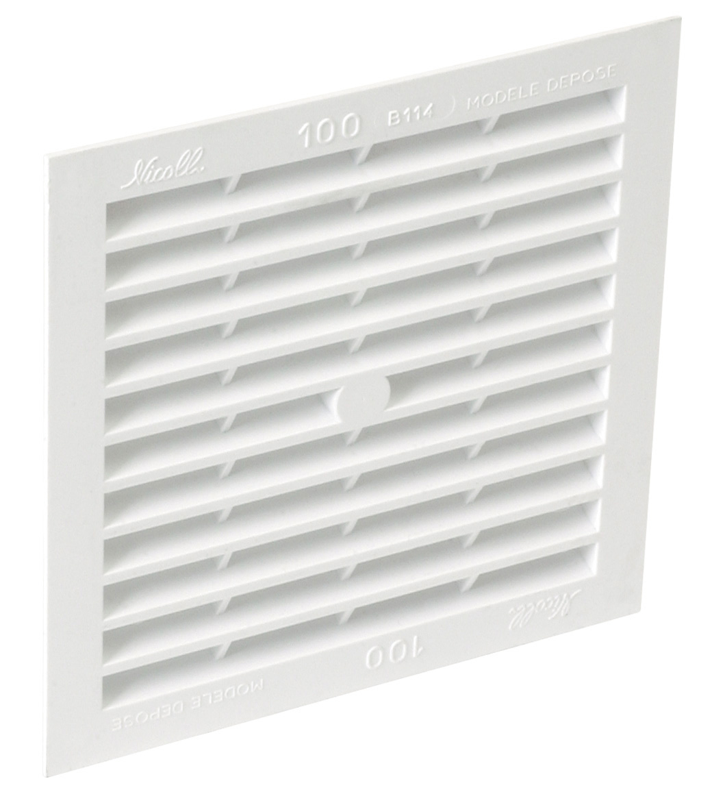 GRILLE A VISS CARREE BLC 100M