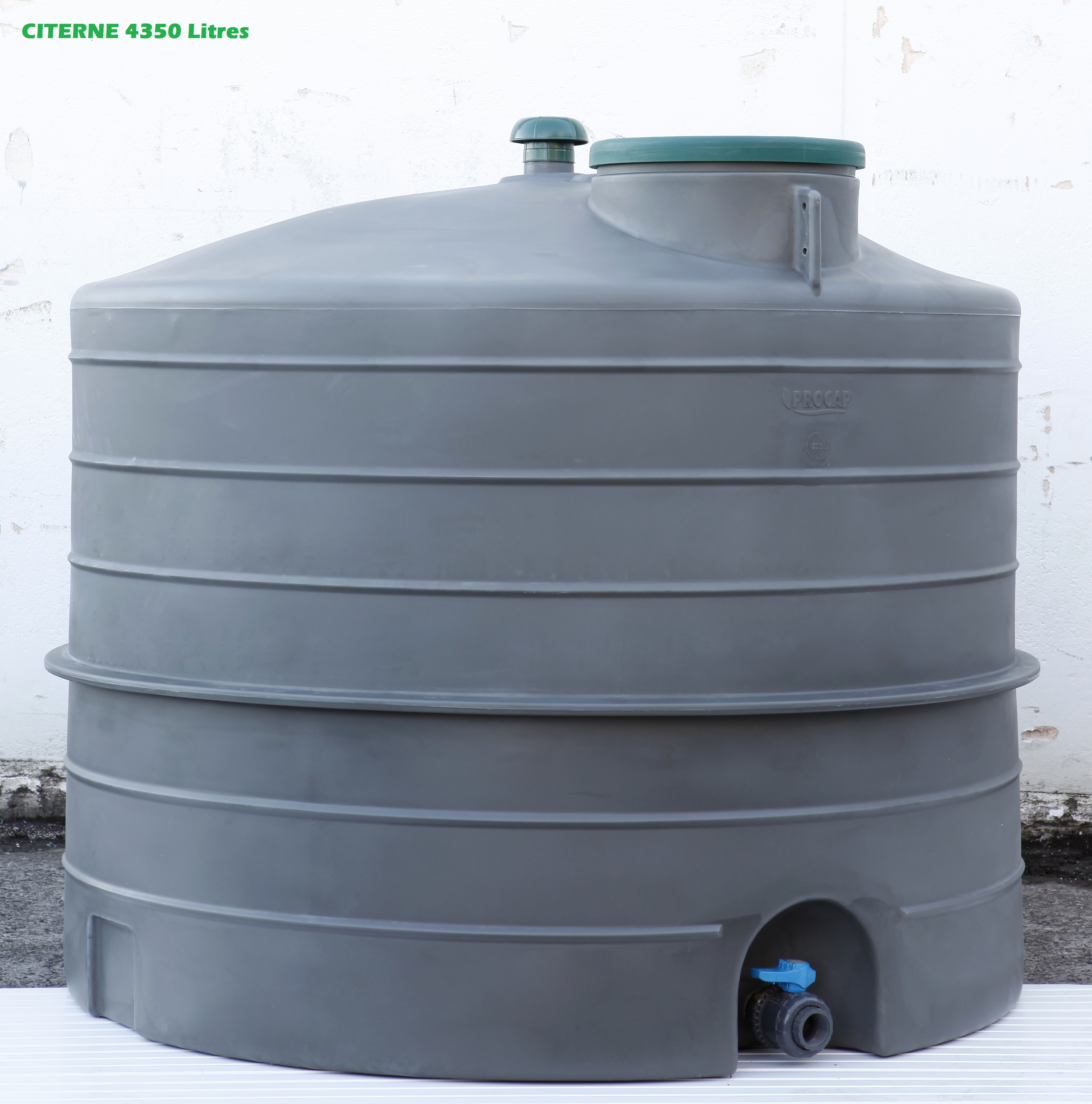 CITERNE EAU PLUIE 4350L HORS SOL