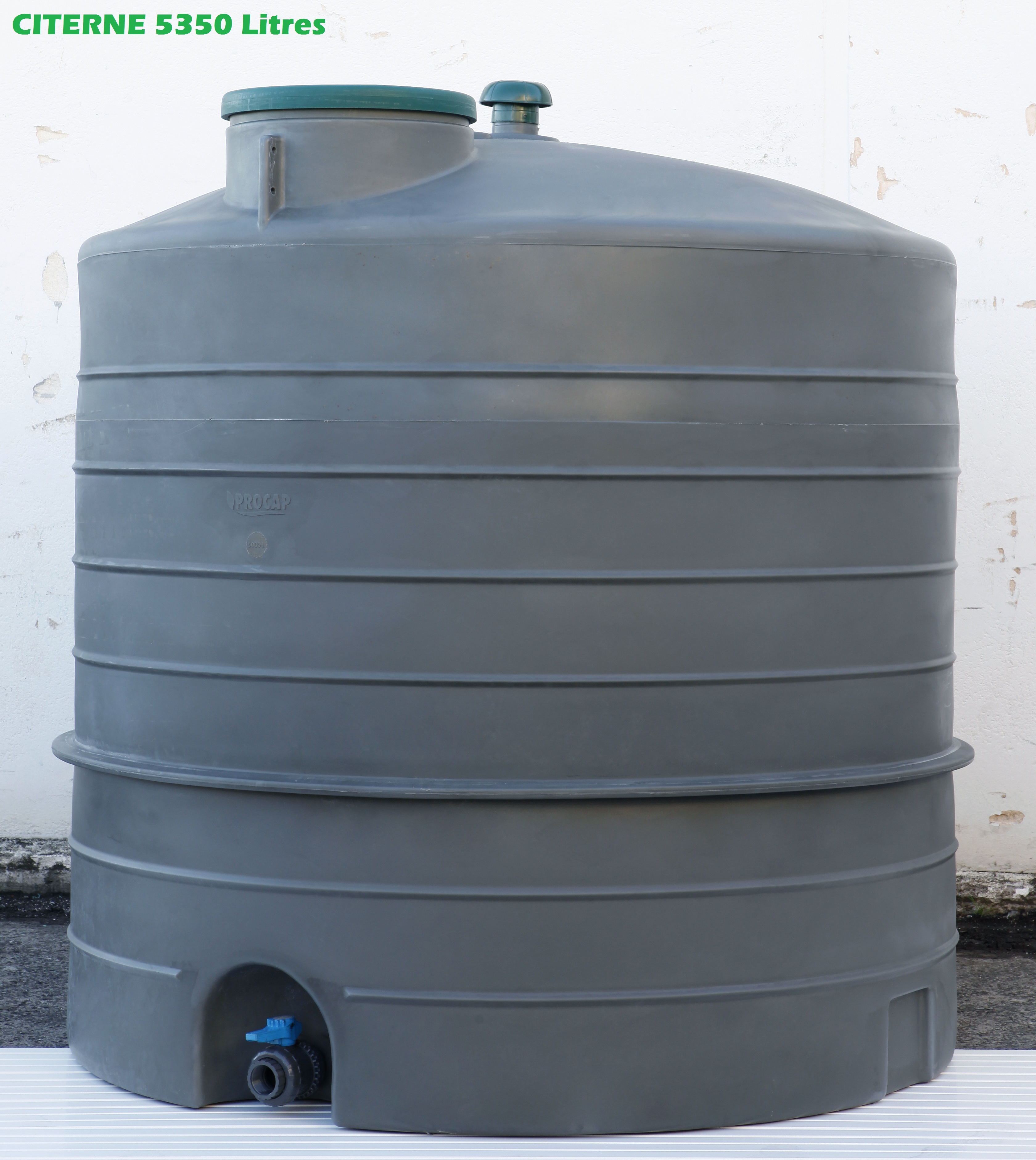 CITERNE EAU PLUIE 5350L HORS SOL