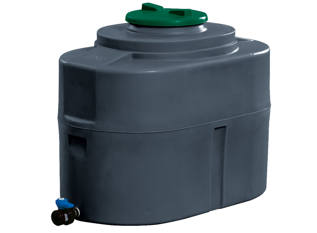 CITERNE EAU PLUIE 300L HORS SOL HORIZONTALE
