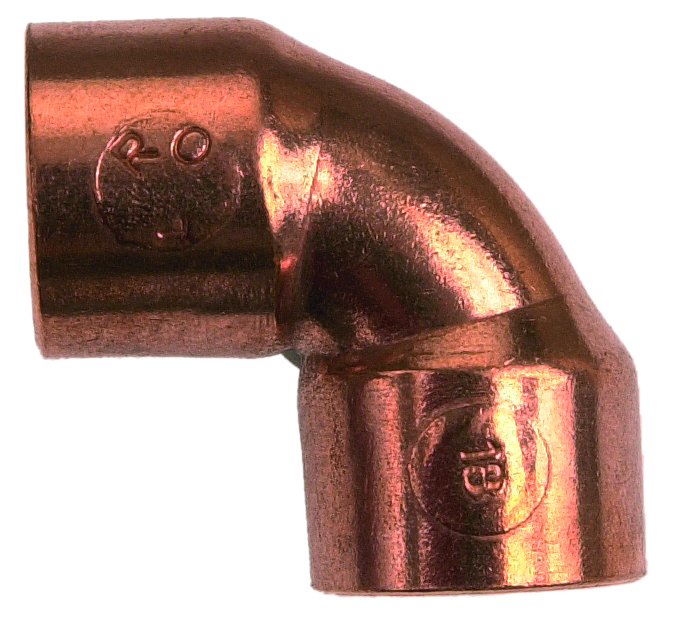 COUDE CUIVRE 90ø D.10