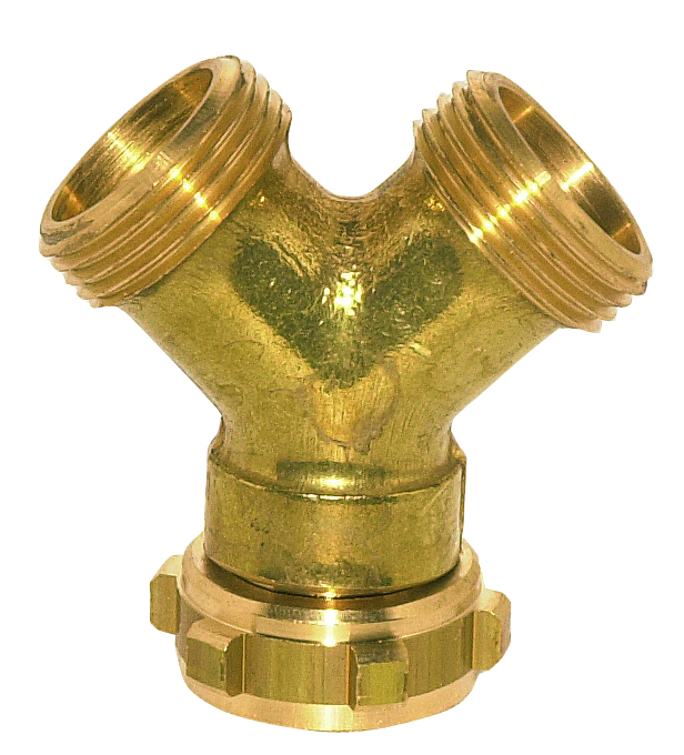 RACCORD Y A ECROU TOURNANT