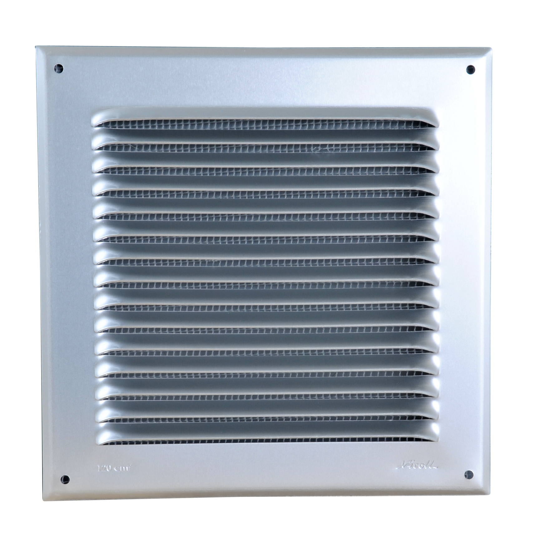 GRILLE VENTIL. ALU 20X20 MOUST