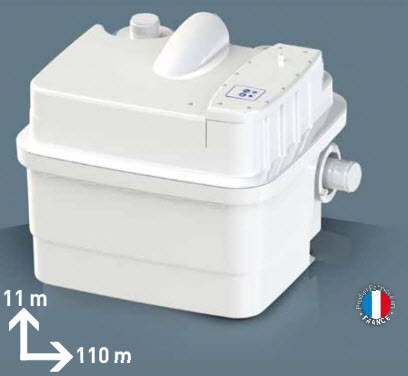 SANICUBIC 1:  Station de relevage domestique