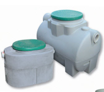 SEPARATEUR A GRAISSE 200L GRIS