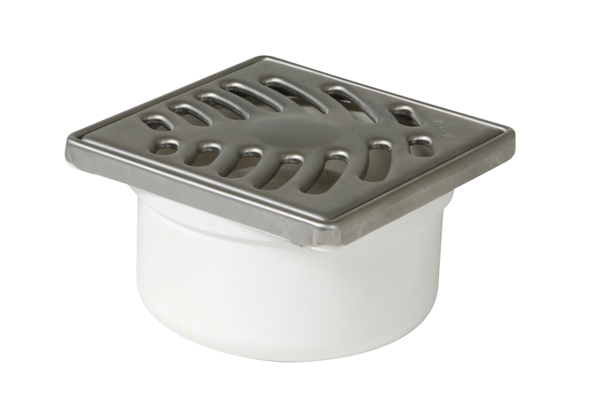 SIPHONNETTE D40/50 GRILLE INOX