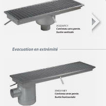 CANIVEAU INOX COMPACT 400X400
