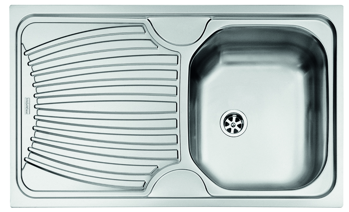 EVIER INOX ENCASTRE 86X50 1B