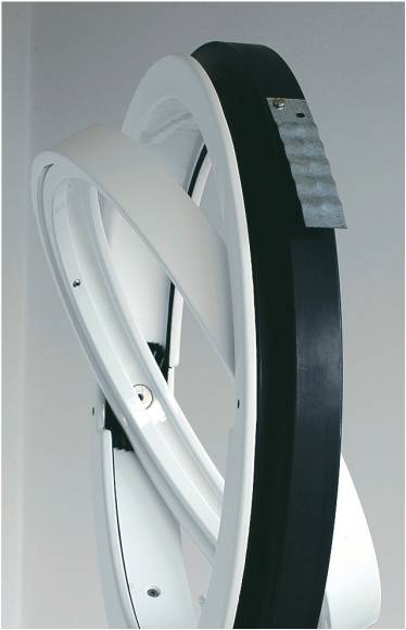 HUBLOT ALU BASCULANT BLANC SANS VITRAGE
