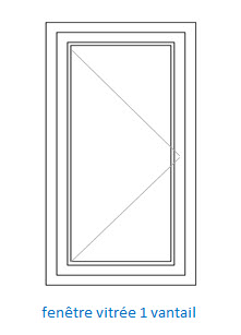 FENETRE SOLEAL 1 VANTAIL