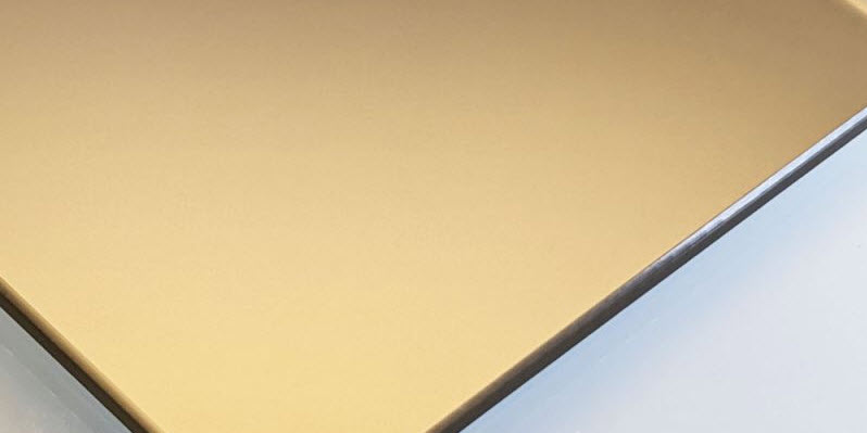 VERRE REFLECHISSANT BRONZE 4MM