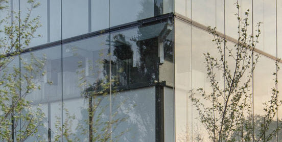 VERRE FEUILLETE REFLECHISSANT SUPERSYLVER BLUE 64/2 10MM
