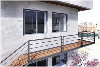 FENÊTRE À FRAPPE ALUMINIUM ESSOR : MODERNE ET LÉGÈRETÉE
