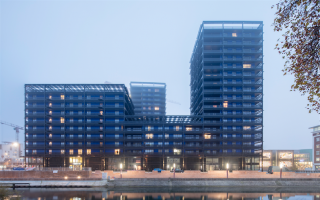 Technal équipe les tours Black Swans à Strasbourg | Samir Industrie Martinique