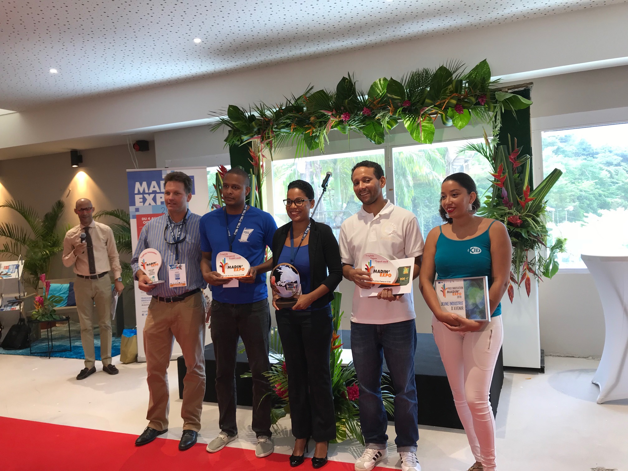 SAMIR Miroiterie-Menuiserie, lauréat du TROPHÉE de L'ENVIRONNEMENT Martinique 2018