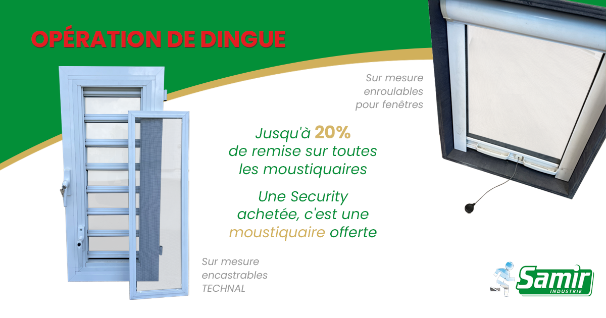 🛑 Protégez-vous avec les moustiquaires à PRIX DINGUE de SAMIR !