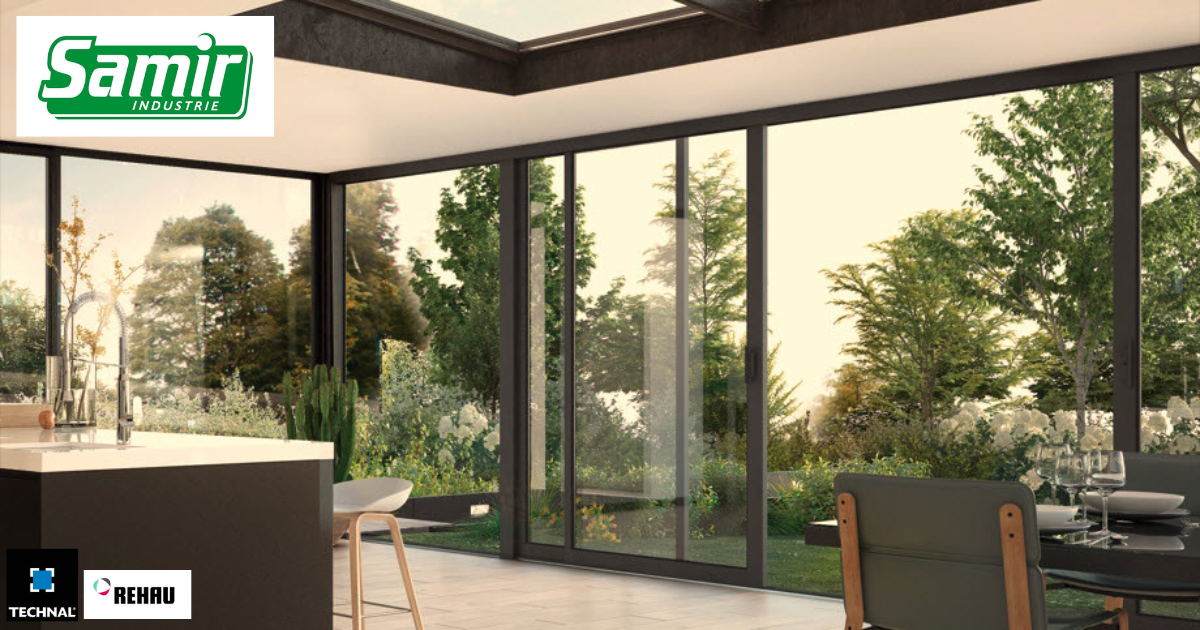 REHAU et TECHNAL : Excellence en vitrage et menuiserie alu - Expertise et innovation  - SAMIR Industrie Martinique