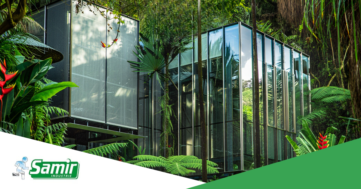 Verrières de SAMIR : Transparence tropicale, élégance aluminium !