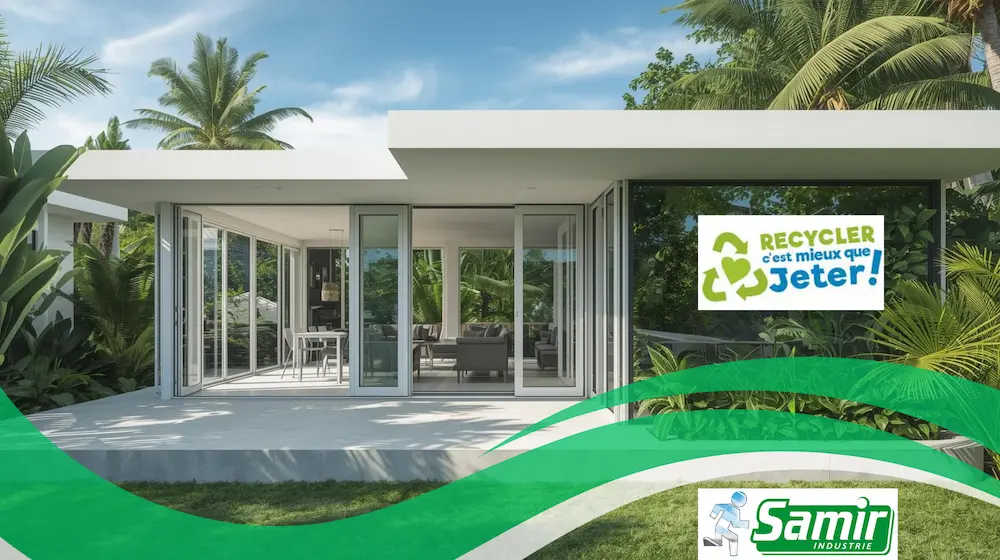 ♻️ Recyclage : des matériaux durables pour l’habitat en Martinique