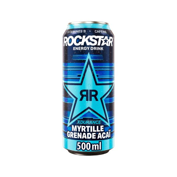 Energy Drink ROCKSTAR Xdurance Myrtille
