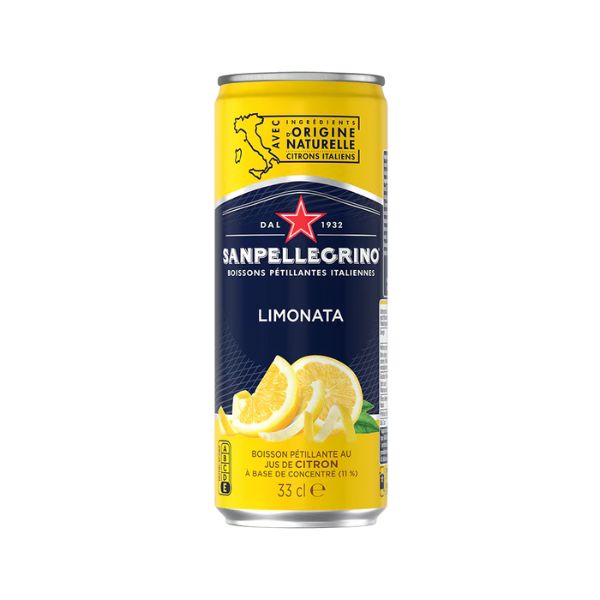 Boisson Pétillante SAN PELLEGRINO Aromatisée Limonata Citron