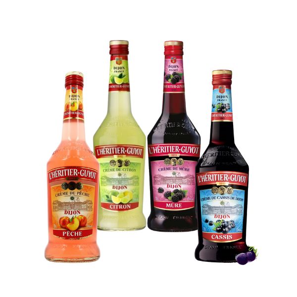Crèmes de fruits L'HERITIER GUYOT