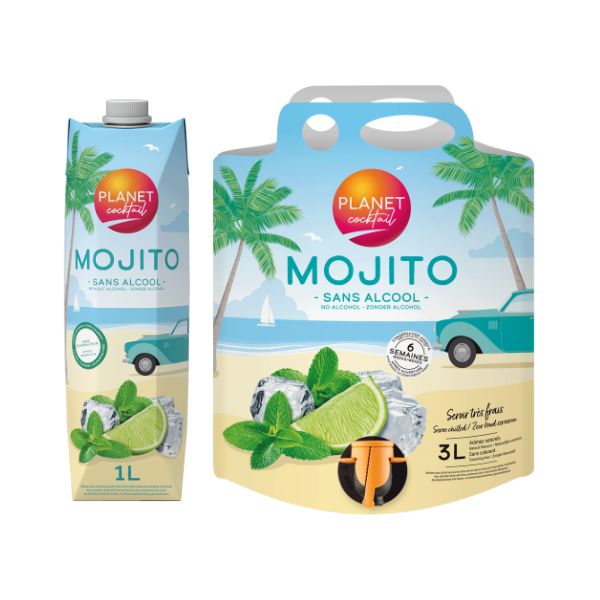 Jus PLANET COCKTAIL Mojito sans alcool