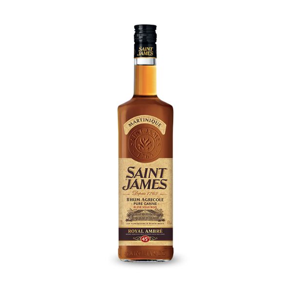 Rhum SAINT JAMES Ambré Agricole 45°