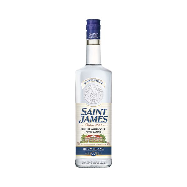 Rhum SAINT JAMES Blanc Agricole 55°