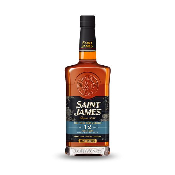 Rhum SAINT JAMES Vieux 12 ans 43°
