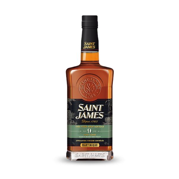 Rhum SAINT JAMES Vieux 9 ans 43°