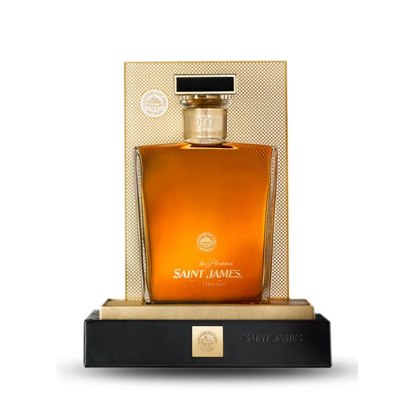 Rhum SAINT JAMES Vieux Carafe Prestige 250 ans 43°