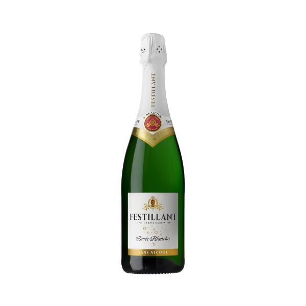 Vin Effervescent Sans Alcool FESTILLANT Cuvée Blanche