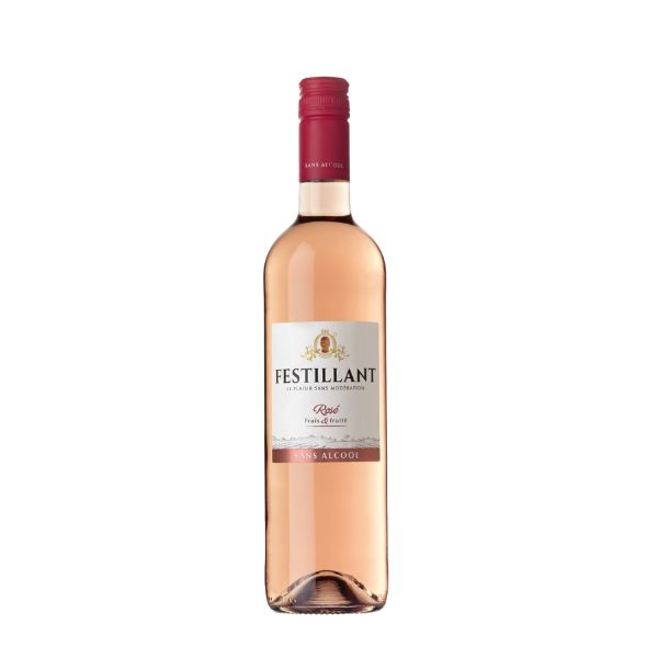Vin Sans Alcool FESTILLANT Rosé