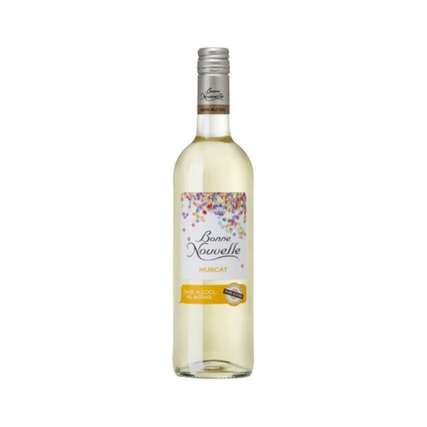 Vin sans alcool BONNE NOUVELLE Muscat