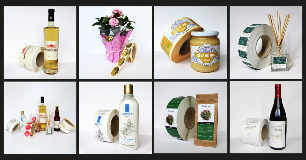impression etiquettes adhesives
