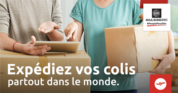 Envoi de colis et emballage professionnel depuis la Martinique avec Mail Boxes Etc.