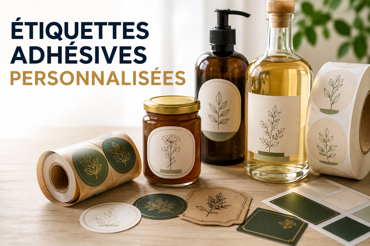 Impression d’étiquettes adhésives personnalisées en Martinique